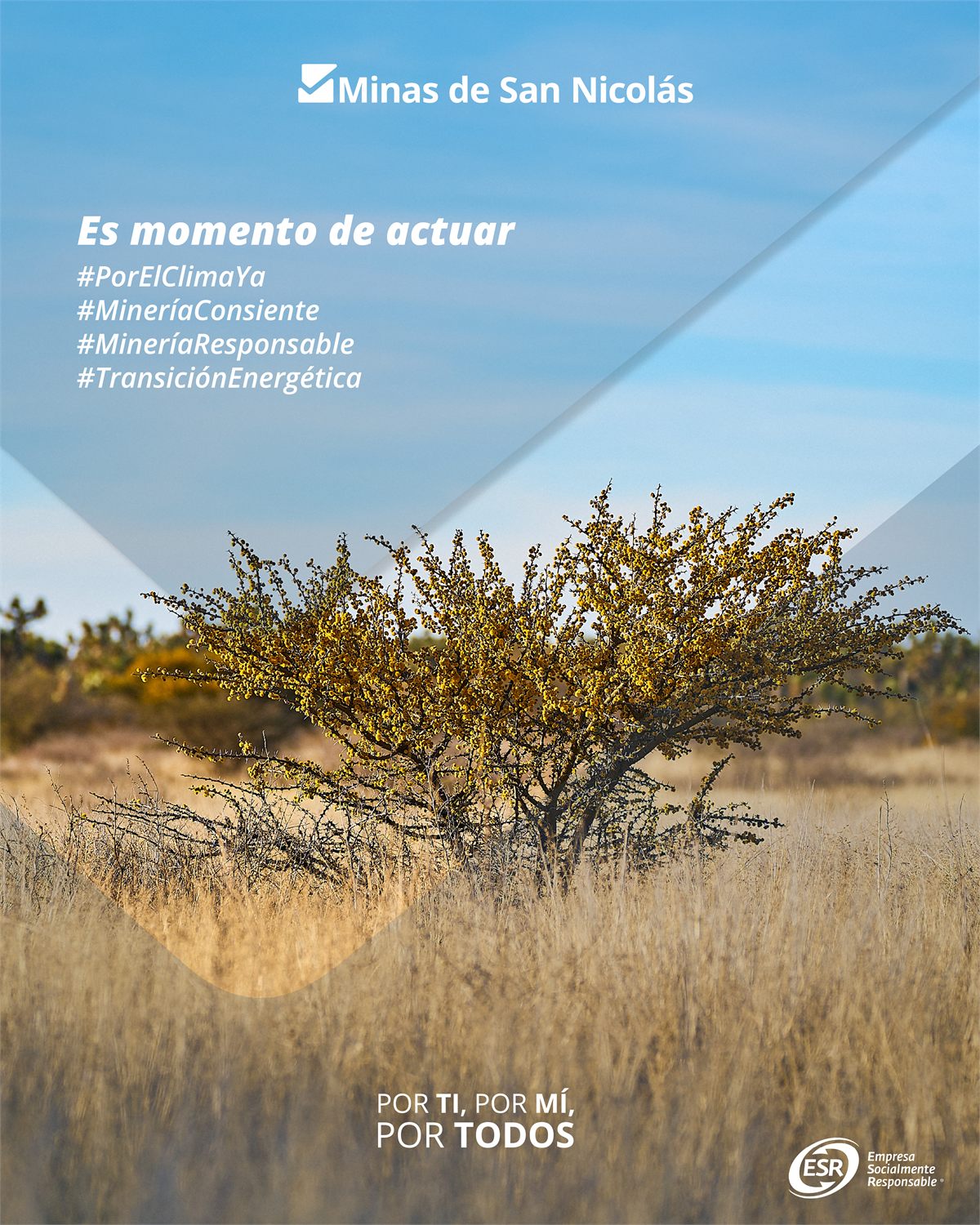Pieza «Es momento de actuar» de Minas de San Nicolás sobre minería responsable y transición energética