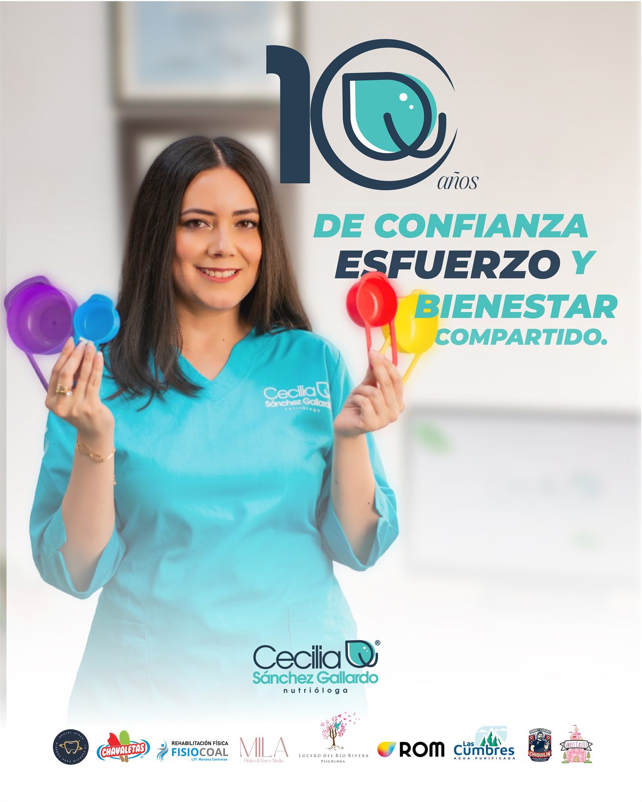 Pieza por los 10 años de Cecilia Sánchez Gallardo: de confianza, esfuerzo y bienestar compartido